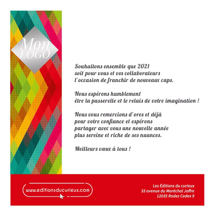 Texte de Voeux original & professionnel Exemple de message entreprise